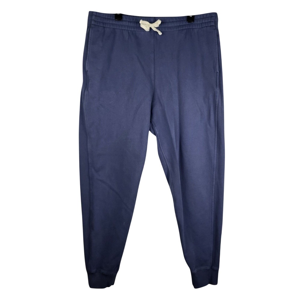Duluth Trading Co Joggers Mens XL Blue Drawstring Sweatpants Loungewear Comfy